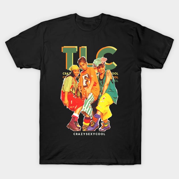 TLC Girls Retro T-Shirt by Bones Be Homes